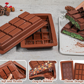 Moule Silicone Grand Tablette Chocolat Dubai 11x22cm